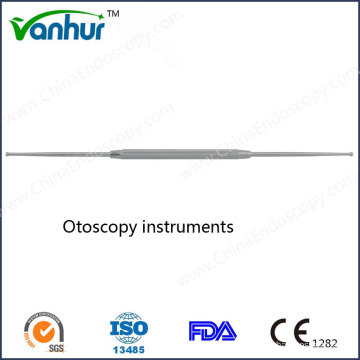 Instruments d&#39;otoscopie Sonde d&#39;oreille en acier inoxydable